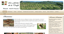 Desktop Screenshot of agritourismetruffe.fr